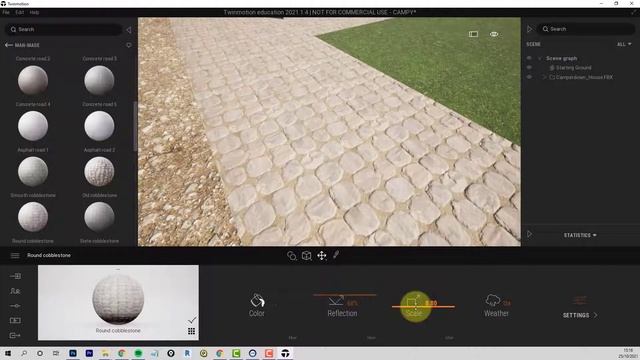 Twinmotion Class Assignment - Part 3 - Twinmotion Imports, Materials, Assets + Media Export