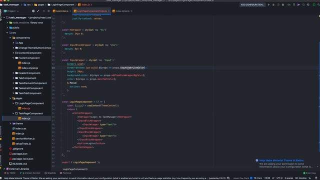 React Task Manager Part 18 Create pages - Tasks and Login смотреть онлайн