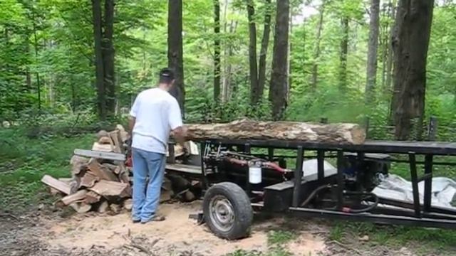 Homemade Firewood Processor v2.0 Beta Testing смотреть онлайн