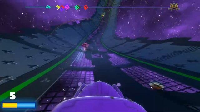 Let's do a bit of; Space Ribbon - E1 - Psychedelic indeed... смотреть онлайн