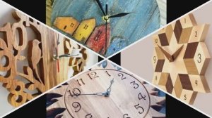 Часы из дерева. Простые и оригинальные идеи для творчества