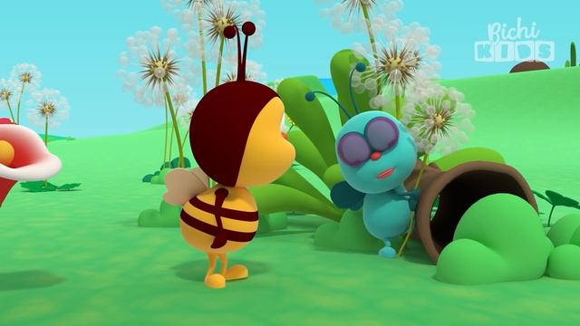 The Funniest Little Bugs #4  - Kids Songs & Nursery Rhymes | Bichikids