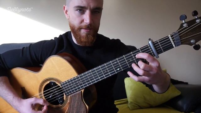 Love Yourself by Justin Bieber (Part 3) - Fingerstyle Guitar tutorial (Jellynote) смотреть онлайн