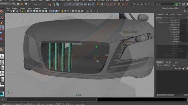 Maya Tutorial: Automotive Modeling in Maya