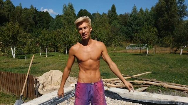 Строим дом: Черновой фундамент. Мой опыт и рекомендации. Часть 2. За 9 минут. смотреть онлайн