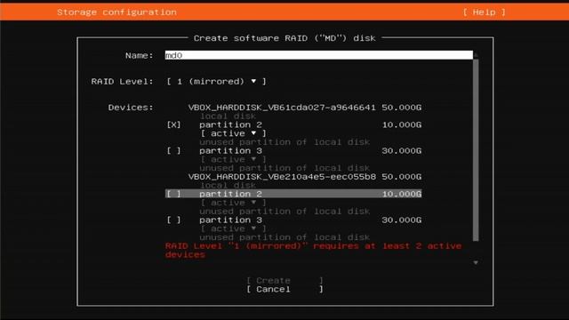 Linux Installation with Software RAID1 (Ubuntu-20.04 Server) смотреть онлайн
