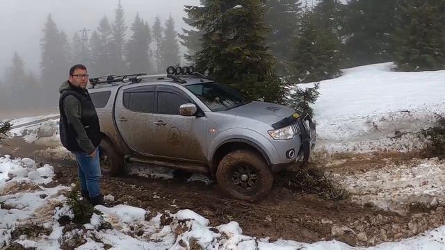 Jeep WrangleR vs NAVARA vs L200 vs SKYSTAR OFF ROAD @TURKIYE / смотреть онлайн