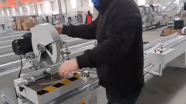 Double Head Cutting Machine SJZ2-350*3500 by Kepro CNC Tech смотреть онлайн