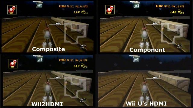 Elgato Video Recording Comparison Wii - Composite vs Component vs Wii2HDMI vs Wii U's HDMI смотреть онлайн