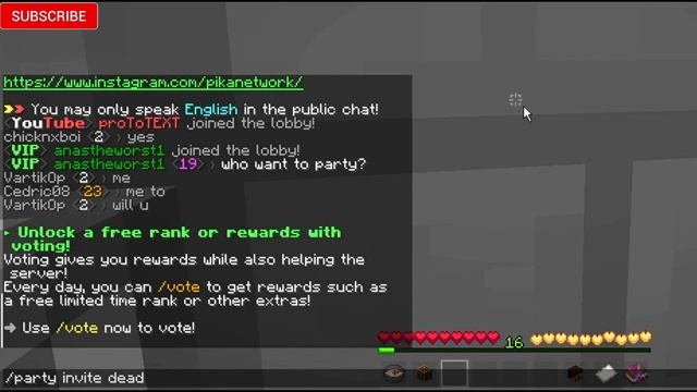 how to play minecraft bedwars with friends (pika network) смотреть онлайн