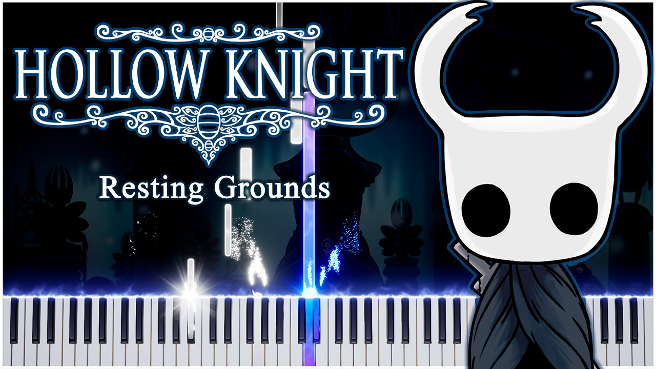 Resting Grounds (Hollow Knight) 【 КАВЕР НА ПИАНИНО 】 смотреть онлайн