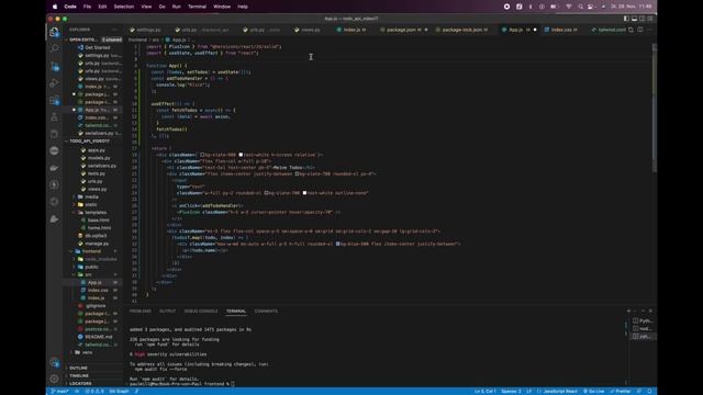 Fullstack Applikation ? | Django / React / API / Sqlite3 | Deutsch смотреть онлайн