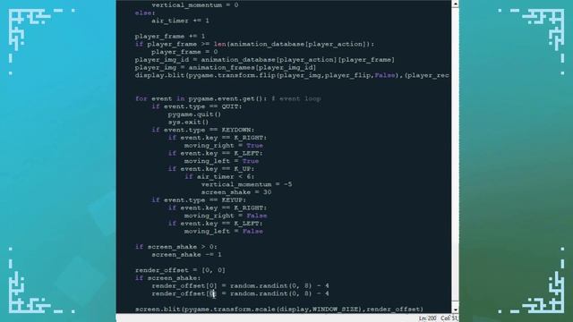 Screen Shake - Pygame Tutorial смотреть онлайн