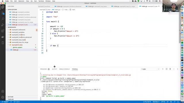 เรียน Go Programming Ep7 Condition If-Else смотреть онлайн