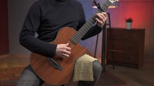 Электроакустическая гитара с нейлоновыми струнами ANGEL LOPEZ EC3000 MAHO N