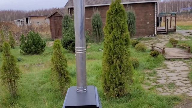 Огниво Redmis. Первый предсерийный, модернизированный образец отопительной дачной печи, 2020 года! смотреть онлайн