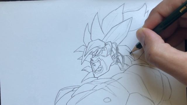 How to Draw Broly Step by Step - Legendary SSJ Form смотреть онлайн