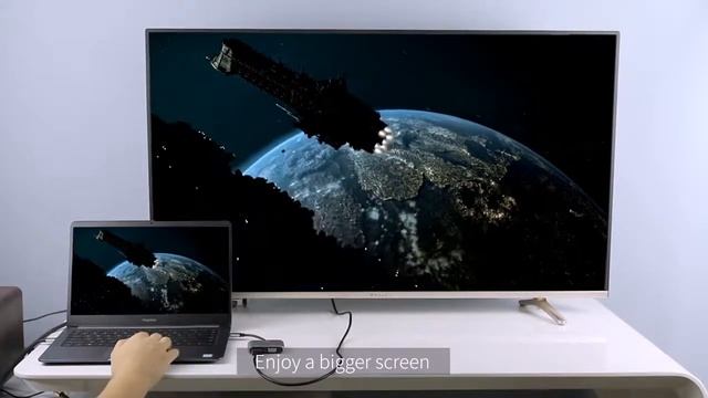 Hagibis USB 3 0 to HDMI compatible VGA Adapter 4K HD Multi Display 2in1 USB to HDMI compatible Conv смотреть онлайн
