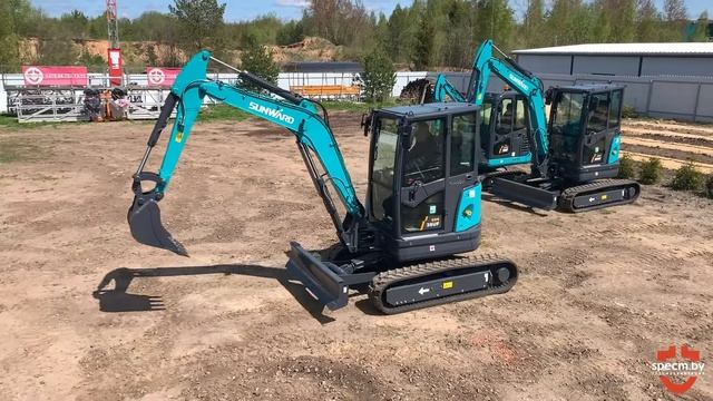 Мини-техника Sunward. Мини-экскаваторы и мини-погрузчики. СпецМеханизацияКом.