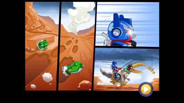 Angry birds Transformers all cutscene's updated смотреть онлайн