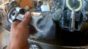 Зонгшен 35 л.с. разборка двигателя.