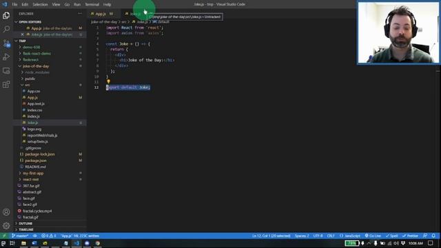 CIS658 - React/Rest: Interacting with the Dad Joke API смотреть онлайн