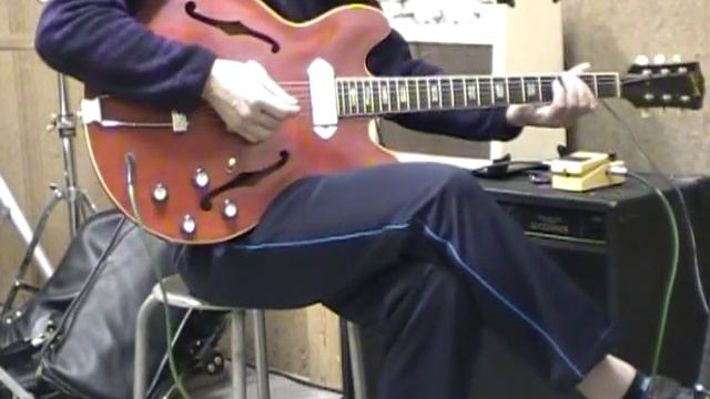 1969 Gibson ES-330 full original overhaul,& Demo by Ryuo Motoyama смотреть онлайн