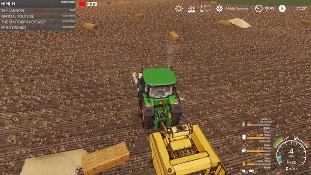 ?LIVE: LONE OAK REVISITED! STRAW HARVEST WORK! | Farming Simulator 19 Episode 5 смотреть онлайн