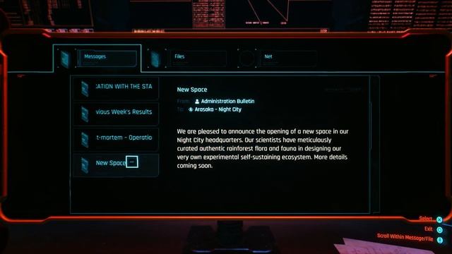 Read the report on your personal terminal The Corpo-Rat Cyberpunk 2077 Bug смотреть онлайн