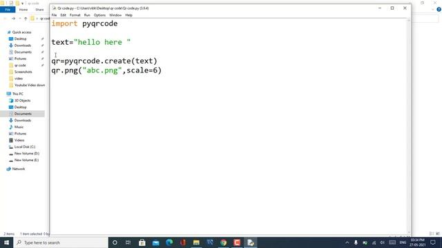 Generate and Read QR Code using Python | Python Project смотреть онлайн