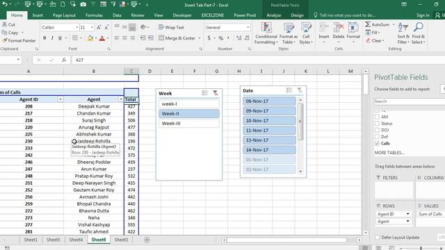 How to Use Slicer and Timeline in Excel In Hindi ? смотреть онлайн