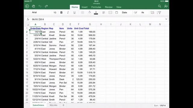 How to Use Instruments Panel in Excel for iPad смотреть онлайн