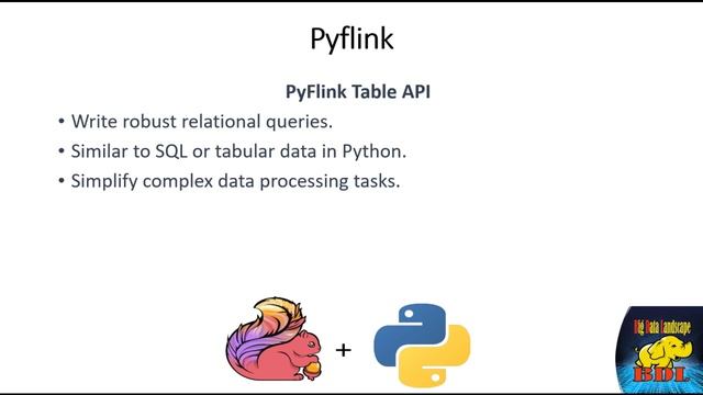 PyFlink Introduction - Apache Flink with Python смотреть онлайн