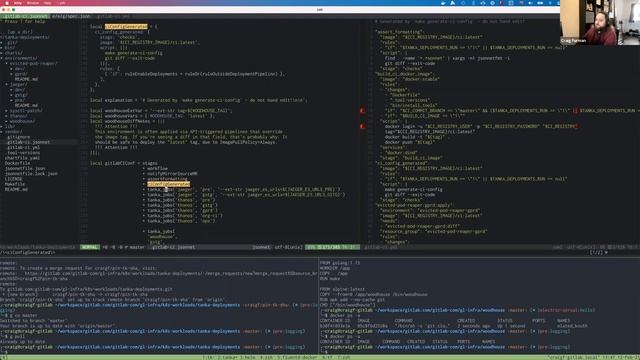 Touring a Jsonnet generated GitLab CI configuration смотреть онлайн