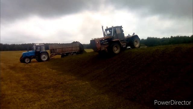 закладка и трамбовка кургана на двух т 150 и к 700 смотреть онлайн