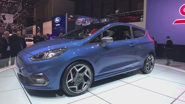 2018 Ford Fiesta ST walkaround at Geneva Motor Show 2017 смотреть онлайн