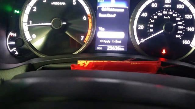 How to reset oil maintenance and schedule maintenance Lexus NX200T смотреть онлайн