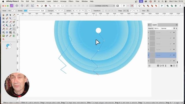 Wow LINE / CIRCULAR Designs In Affinity Photo 2.2 | How To Create | #affinityphoto смотреть онлайн