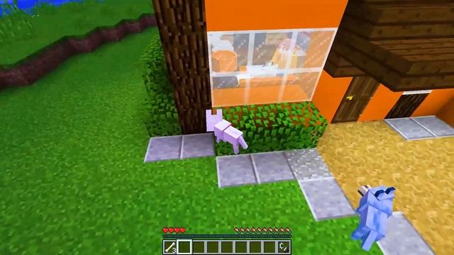 The BIRTH to DEATH of a Minecraft Wolf! смотреть онлайн