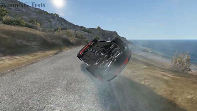 Cars vs Potholes – BeamNG.Drive смотреть онлайн