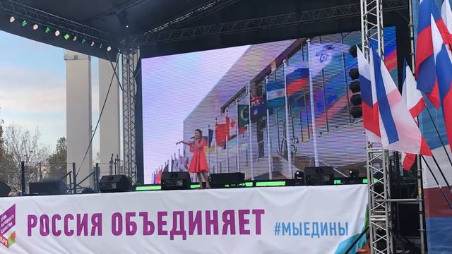 «Авторская песня «За Россию» исполняет Камелия Педан