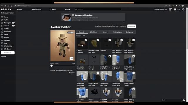 Roblox Outfit: How to make Hol Horse (Jojo's Bizarre Adventure) смотреть онлайн