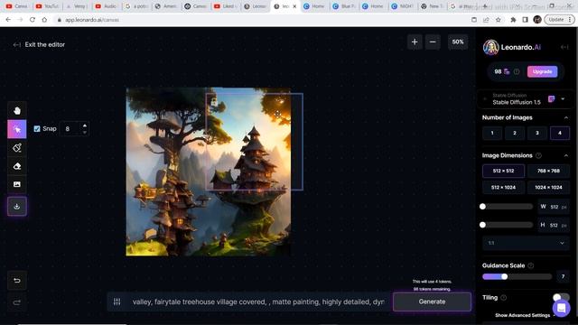 Leonardo AI Canvas Editor - Correct Way To Out-paint Images смотреть онлайн