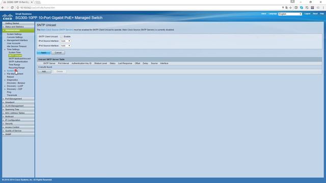 Cisco SG300-10PP Basic Configuration L2&L3 смотреть онлайн