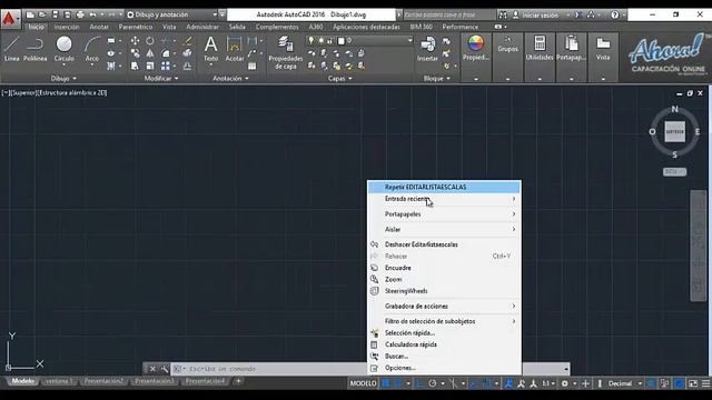 Leccion 2 Autodesk AutoCAD: Configuración de interfaz смотреть онлайн