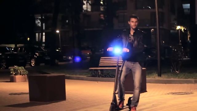 Красивый электросамокат лёгкий складной с подвеской смотреть онлайн