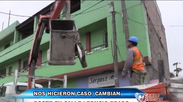 CHANCAY 5 SEPTIEMBRE CAMBIAN POSTE DE LUZ смотреть онлайн