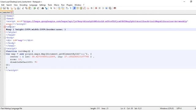 Json üzerinden Google Maps haritasına veri çekme смотреть онлайн