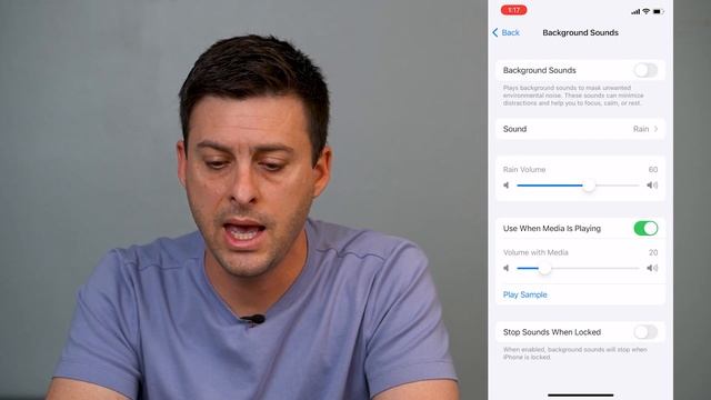 How To Turn Background Noise On & Off On iPhone смотреть онлайн