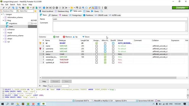 Tutorial PHP Laravel 5.8 Migrate dan Seeding #Part2 смотреть онлайн